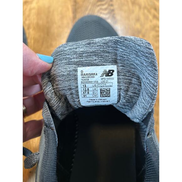 New Balance Fresh Foam Arishi v4 Magnet Black & Gray Men’s Sz 13 Running - Picture 6 of 9